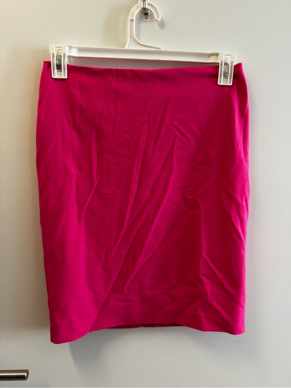 New York & Company Bright Pink Pencil Skirt